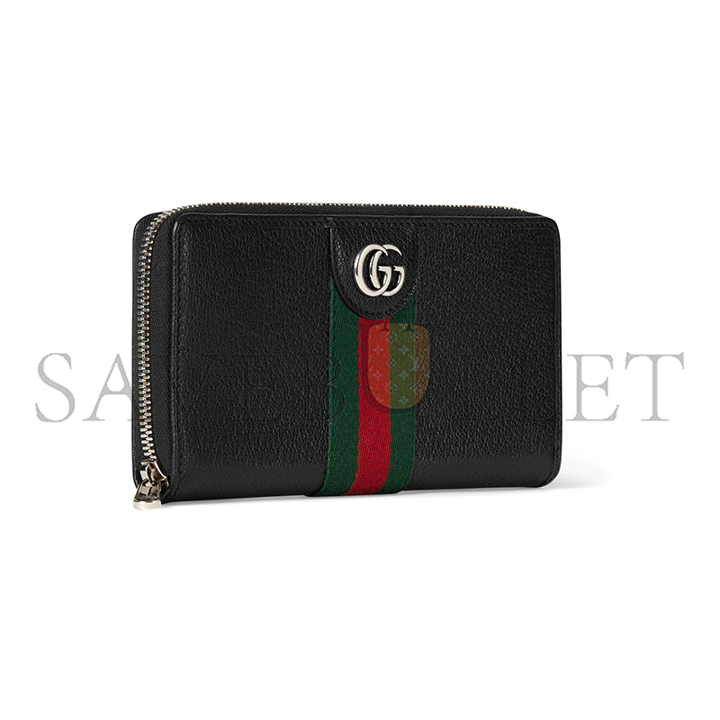 GUCCI OPHIDIA ZIP AROUND WALLET 834694 (19.5*11*3cm) GUCCI OPHIDIA ZIP AROUND WALLET 834694 (19.5*11*3cm)